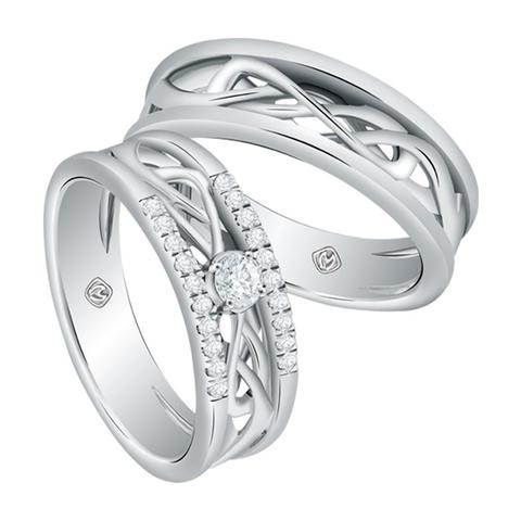 Picture of Wedding Ring Metal - H19003555 / H19003554